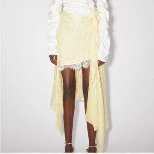 ISO ACNE STUDIOS Draped Asymmetric Skirt